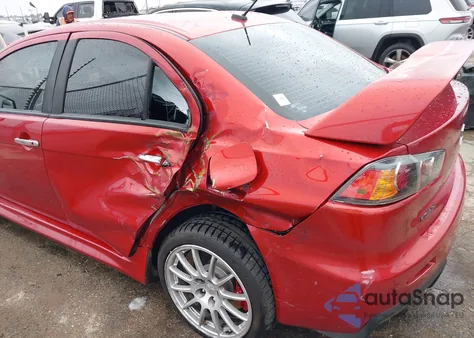 2014 Mitsubishi Lancer Evolution Gsr z USA, uszkodzony, nr VIN JA32W8FV0EU006839